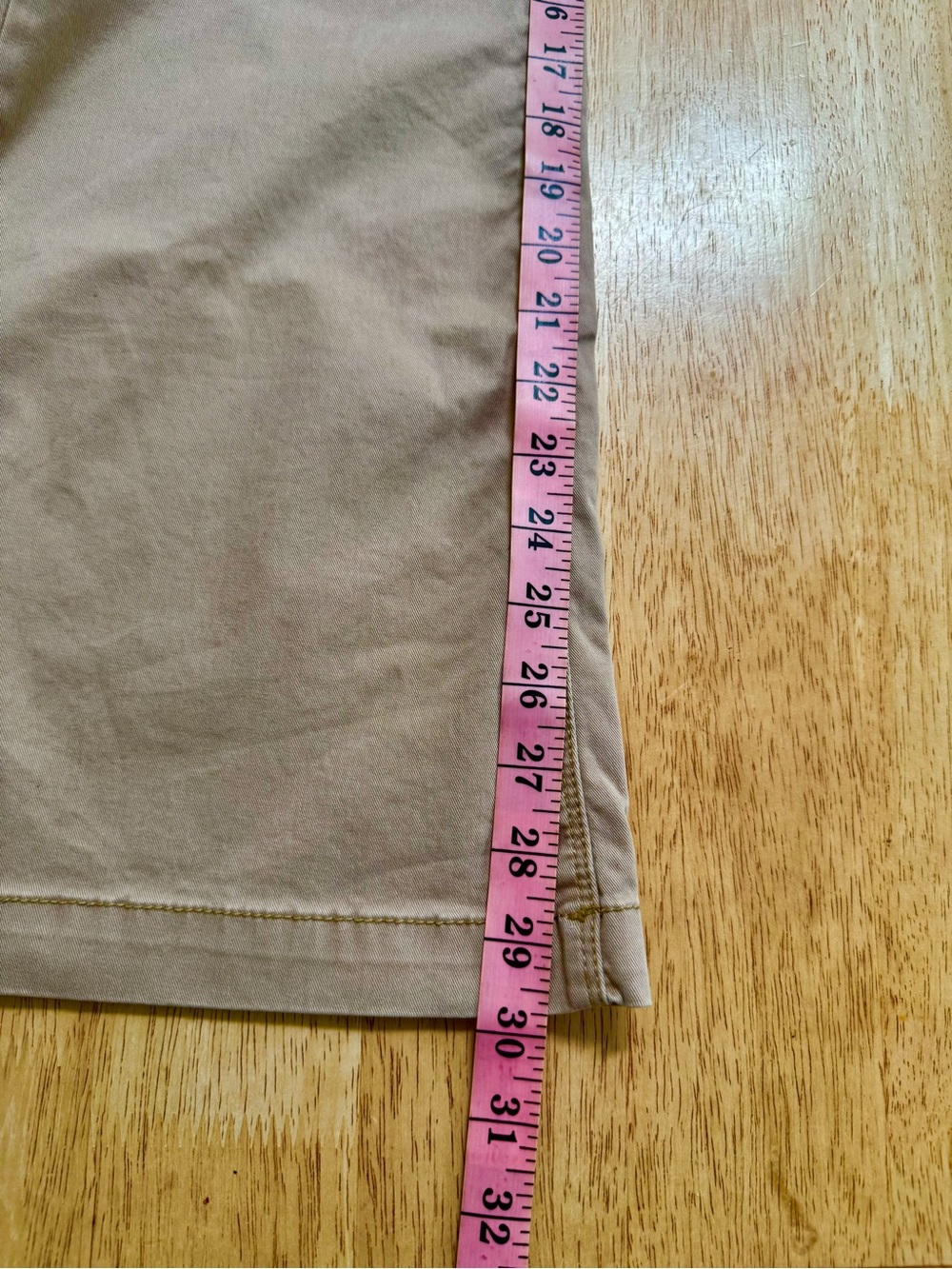 American Eagle Artist Flare Khaki Pants - Low Rise Stretch Size 10 NWT - Picture 10 of 10